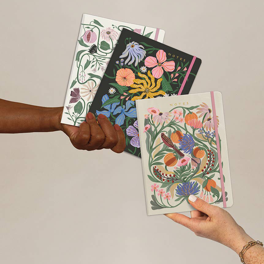 Seedlings - Flora + Fauna Sewn Trio Notebook set