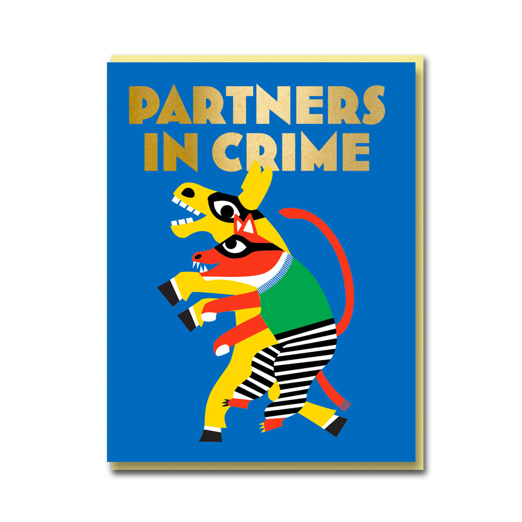 Bureau Alice Partners In Crime Card 