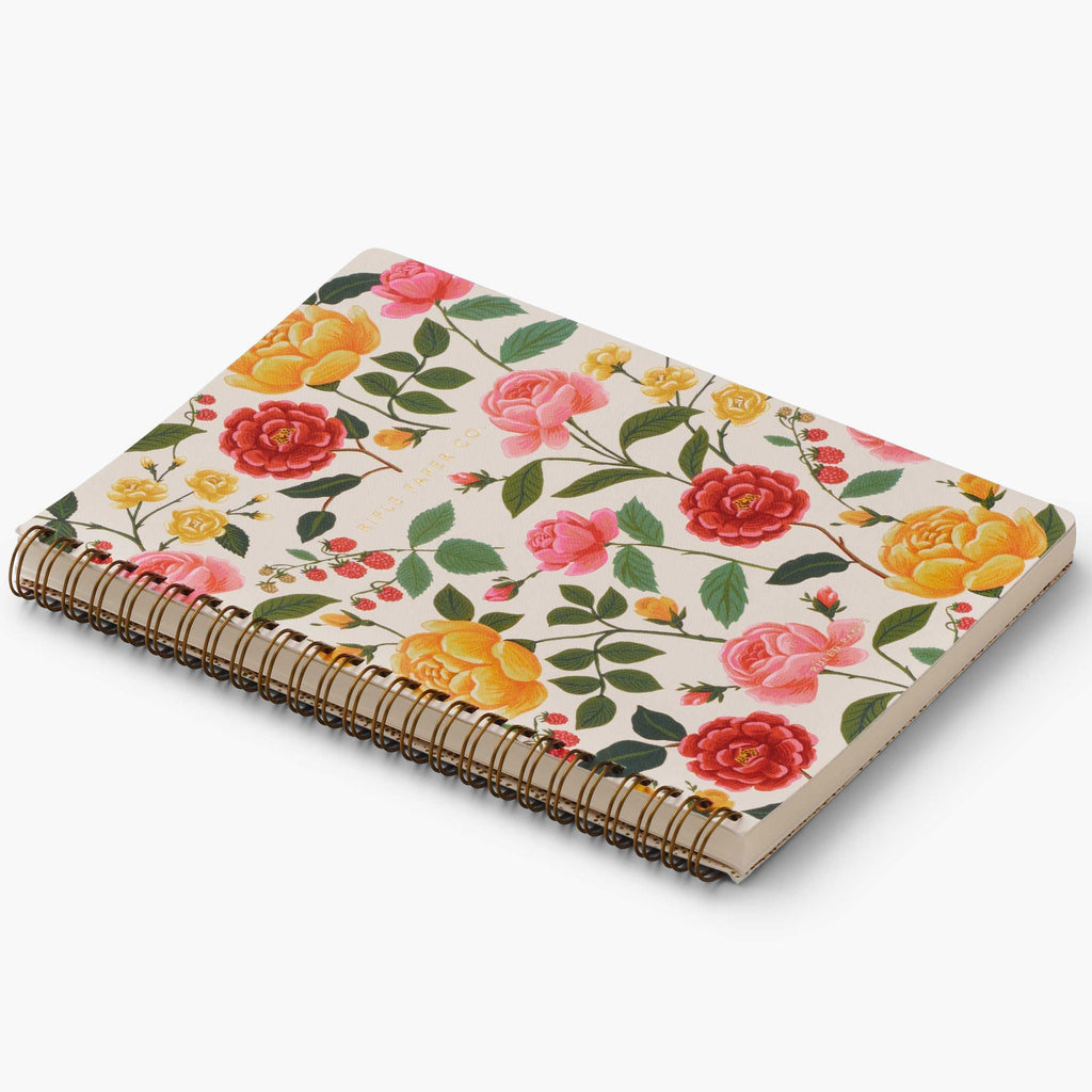 Rifle Paper Co. Spiral Notebook - Roses