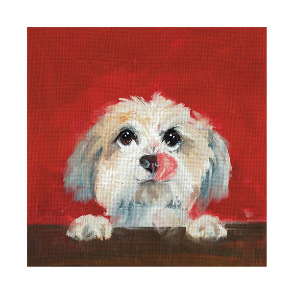 The Art File Rosie The Dog Card