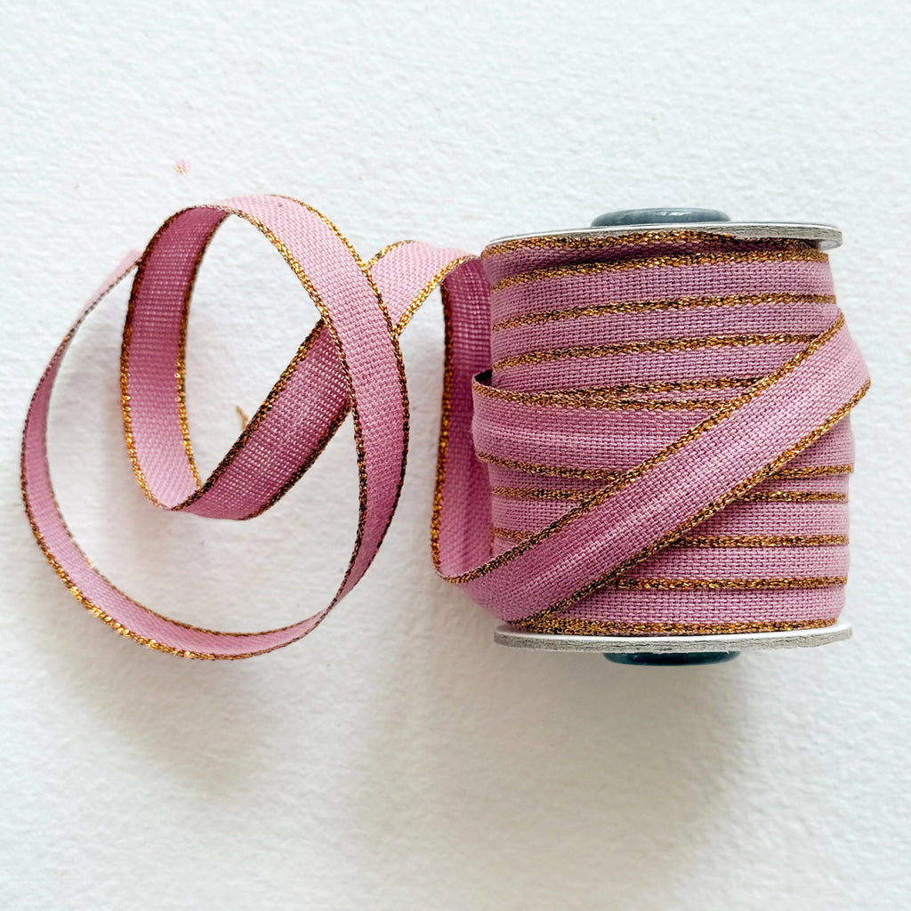 Studio Carta Drittofilo Cotton Ribbon - Magnolia/Amber