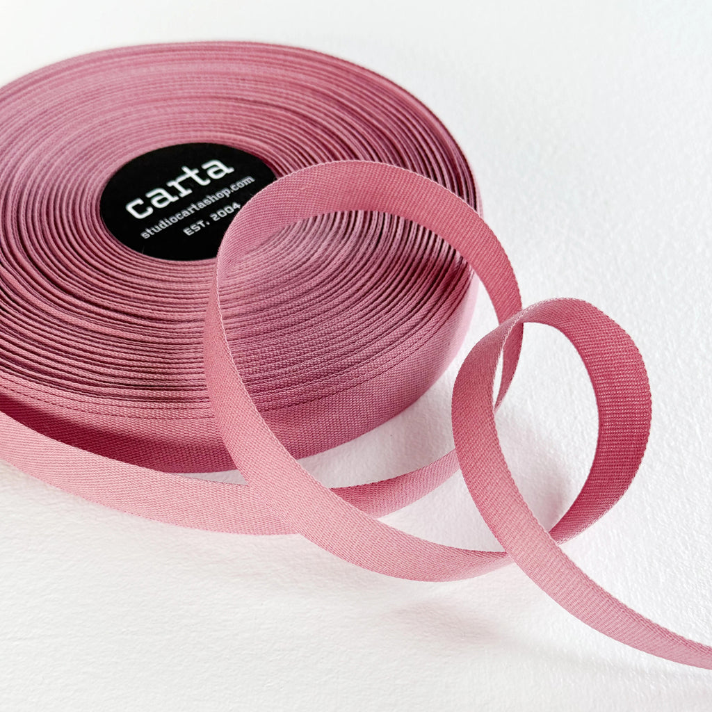 Studio Carta Tight Weave Cotton Ribbon - Magnolia