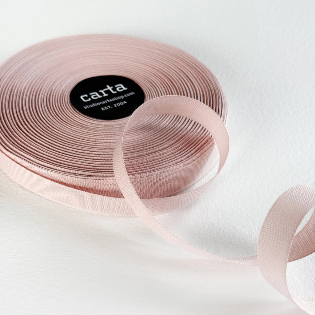 Studio Carta Tight Weave Cotton Ribbon - Tulip