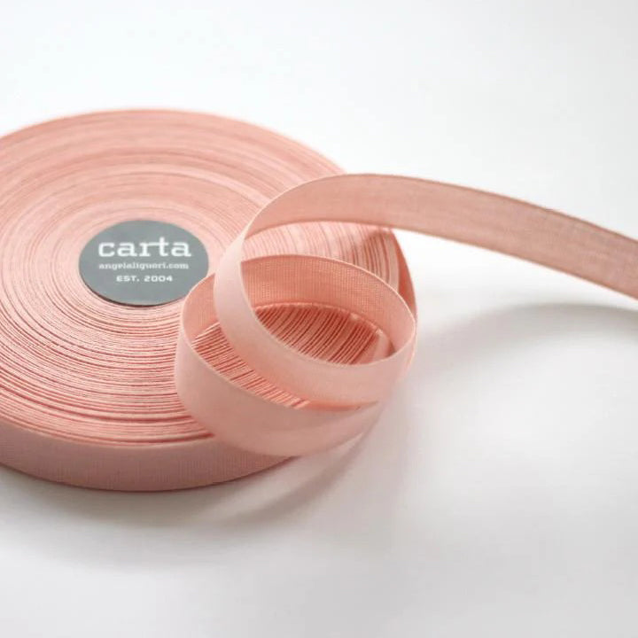Studio Carta Tight Weave Cotton Ribbon - Petal