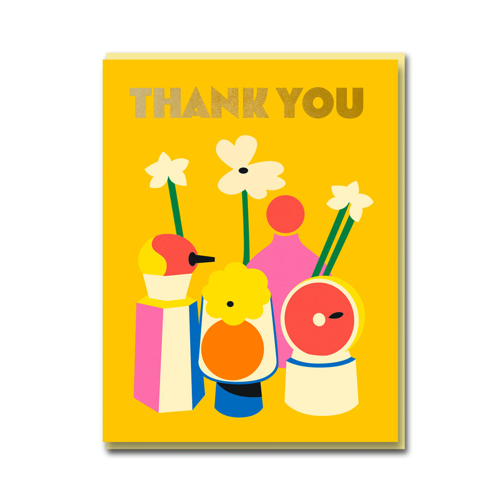 Bureau Alice Thank You Flowers Card