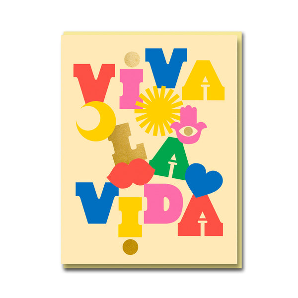 Bureau Alice Viva La Vida Birthday Card