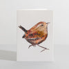 Wren Bird Nature Lover Concertina Card