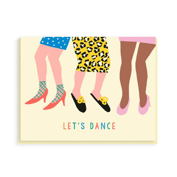 Emma Cooter Dancing Legs Birthday Card