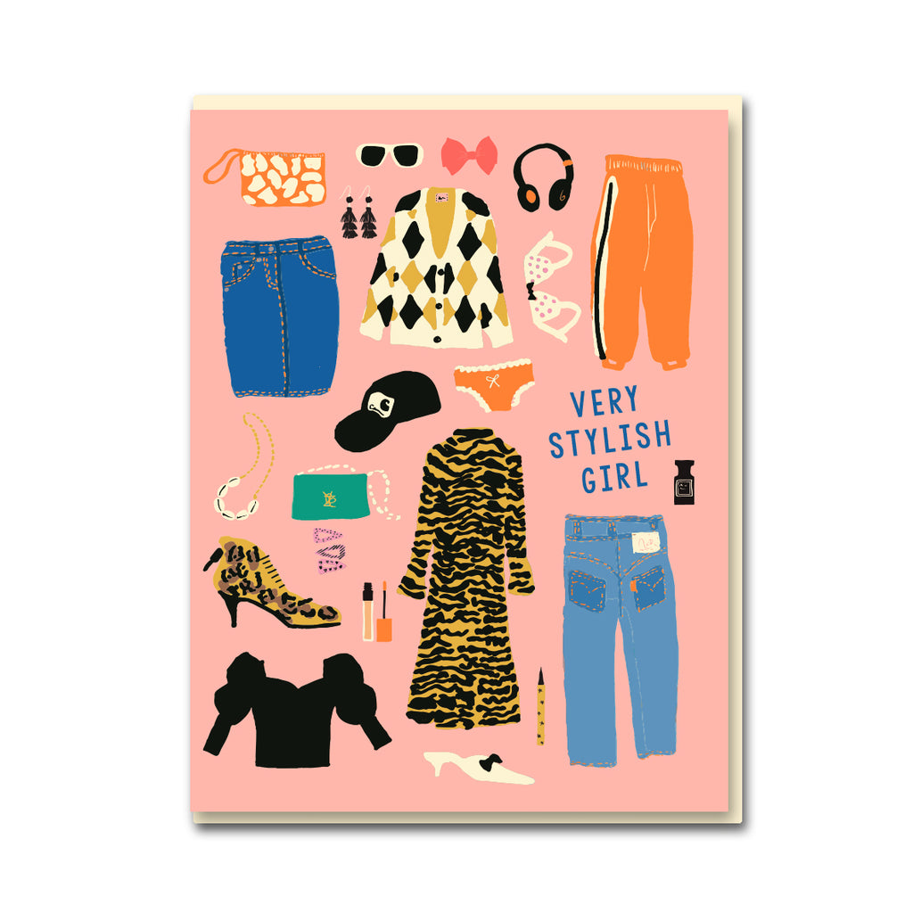 Emma Cooter Fashionista Birthday Card
