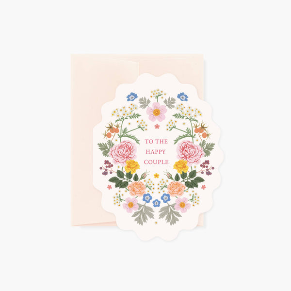 Botanica Paper Co. - TO THE HAPPY COUPLE Card
