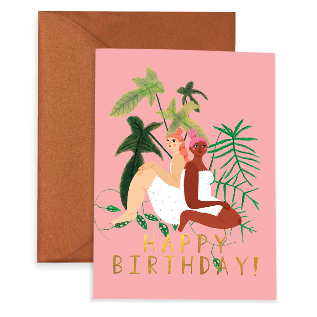 Carolyn Suzuki Botanical Women Birthday Card