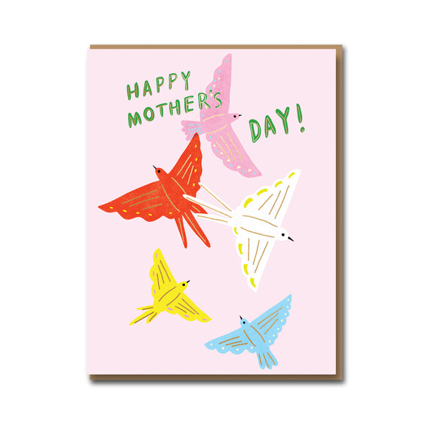 Carolyn Suzuki Paper Birds Mother's Day Card