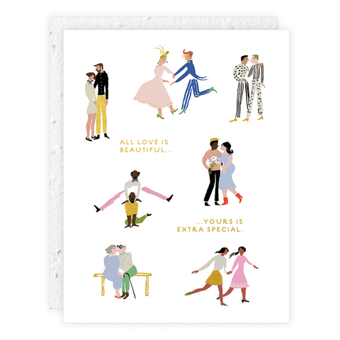 Seedlings - All Love Is Beautiful  Card