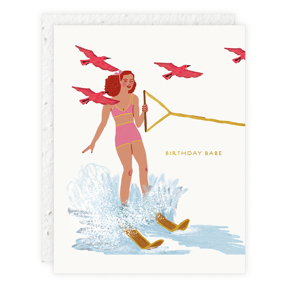 Seedlings - Birthday Babe - Birthday Card