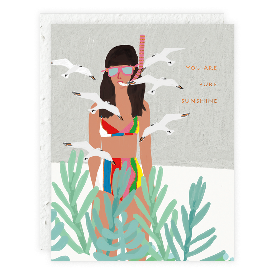 Seedlings - You Are Pure Sunshine - Friendship Card