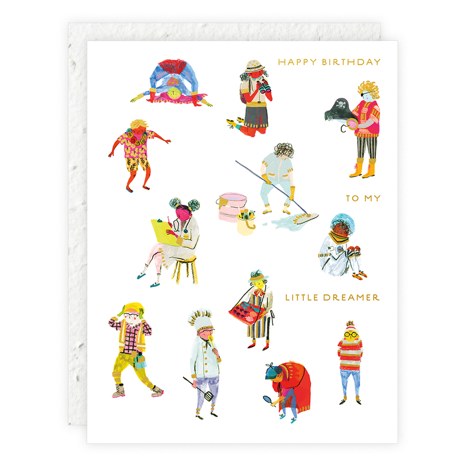 Seedlings - Little Dreamer - Birthday Card