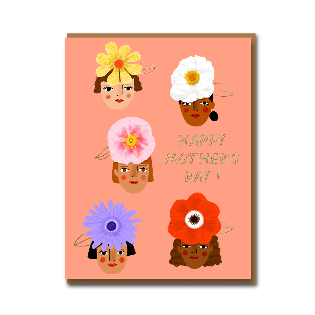 Carolyn Suzuki Floral Mamas Mother's Day Card