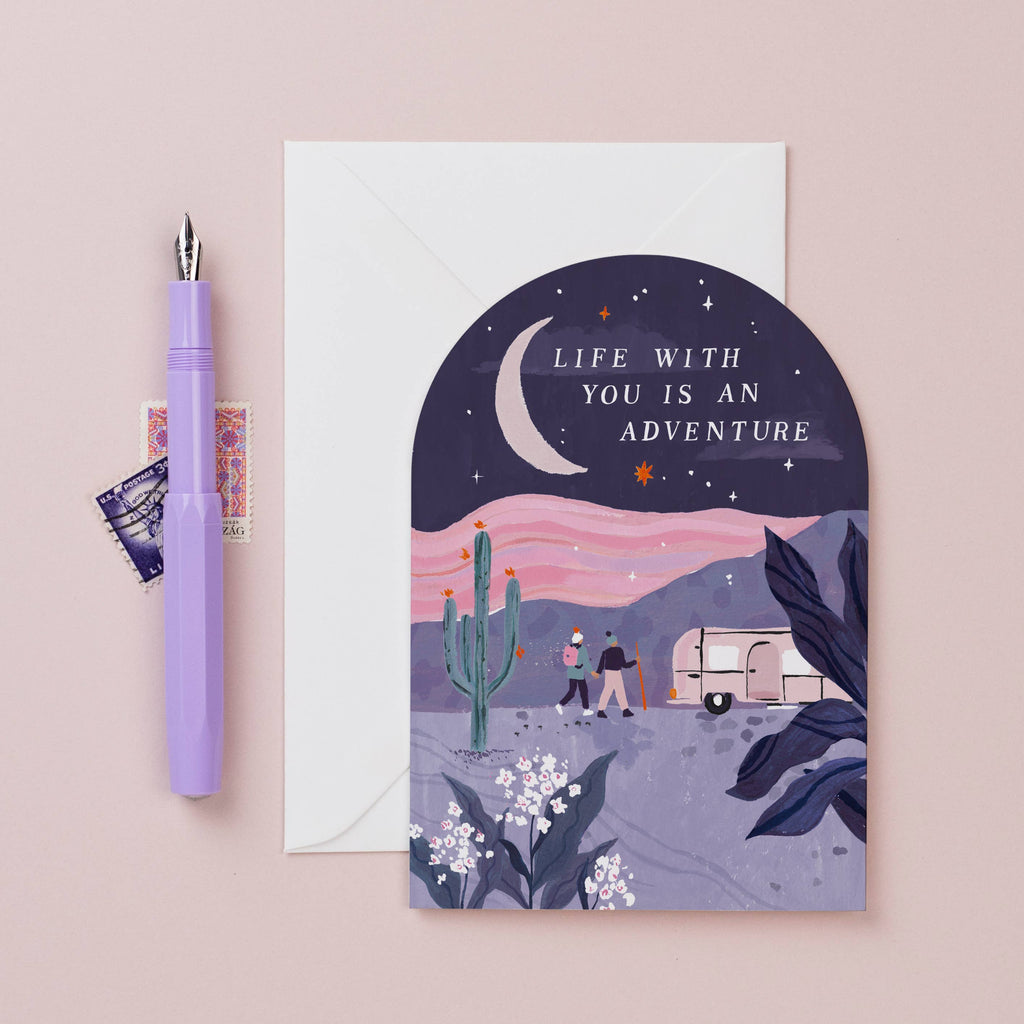 Sister Paper Co. - Desert Adventure Card | Anniversary Card