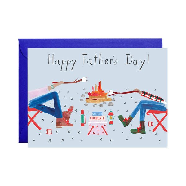 Mr. Boddington's Studio - Fire Chat Father's Day Card