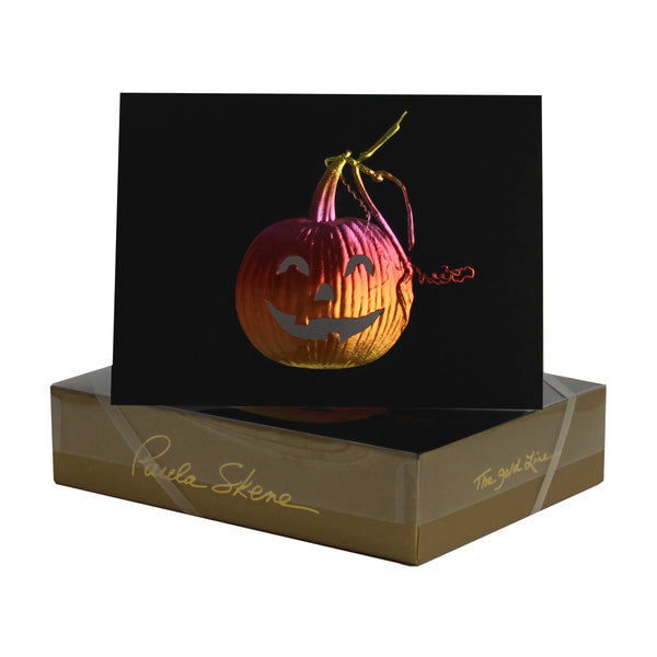 PAULA SKENE DESIGNS - Jack O'Lantern Halloween Card