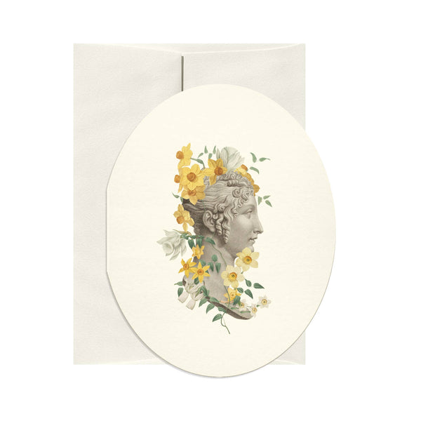 Open Sea - Narcissus Greeting Card