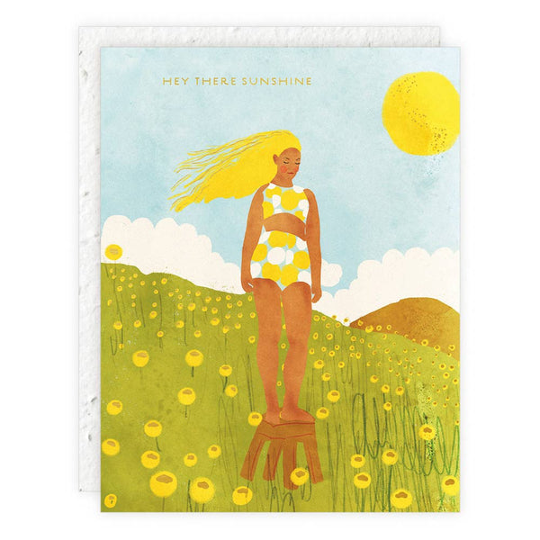 Seedlings - Sunshine Girl Card