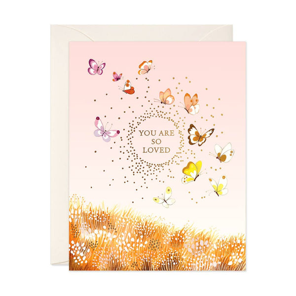 JooJoo Paper - Butterfly So Loved Card