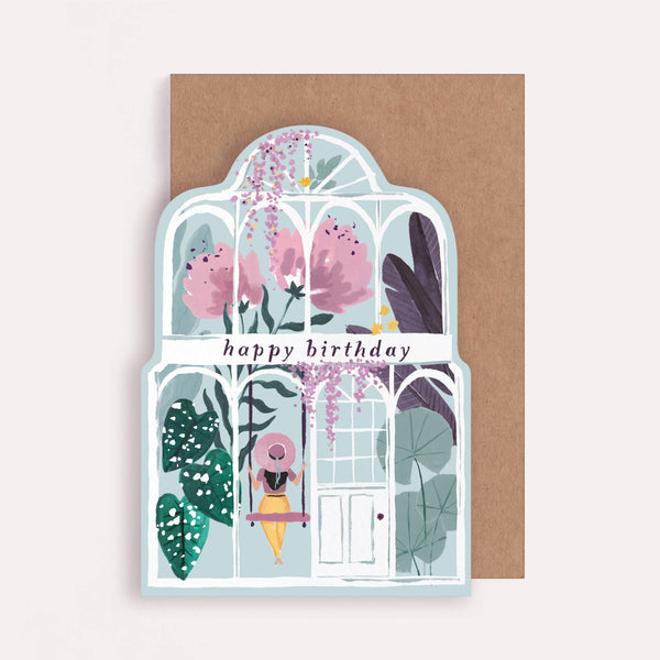 Sister Paper Co. Greenhouse Birthday Card