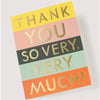 Rifle Paper Co. Colour Block Thank You Card