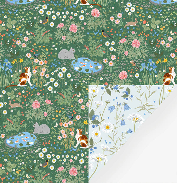 Oana Befort GARDEN Double Sided Wrapping Paper