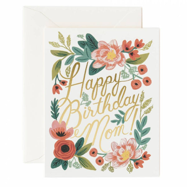 Rifle Paper Co. Happy Birthday Mom Card