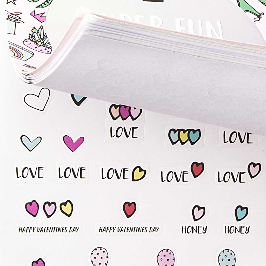 Paper Poetry Sticker Book Wonderland - Pink