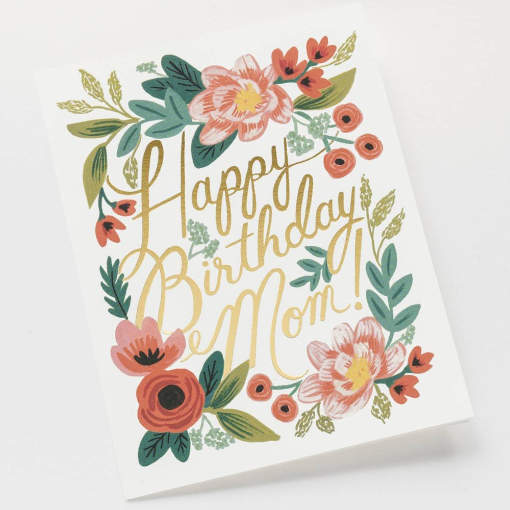 Rifle Paper Co. Happy Birthday Mom Card