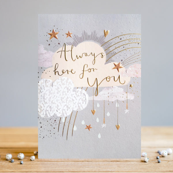 Louise Tiler Always Here for You Sympathy Card