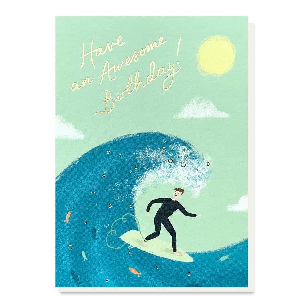 Stormy Knight Awesome Birthday Card