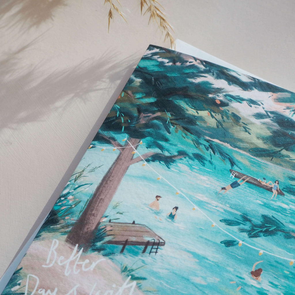 Imogen Davis Better Together Greeting Card