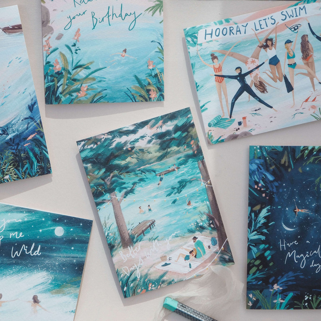 Imogen Davis Better Together Greeting Card