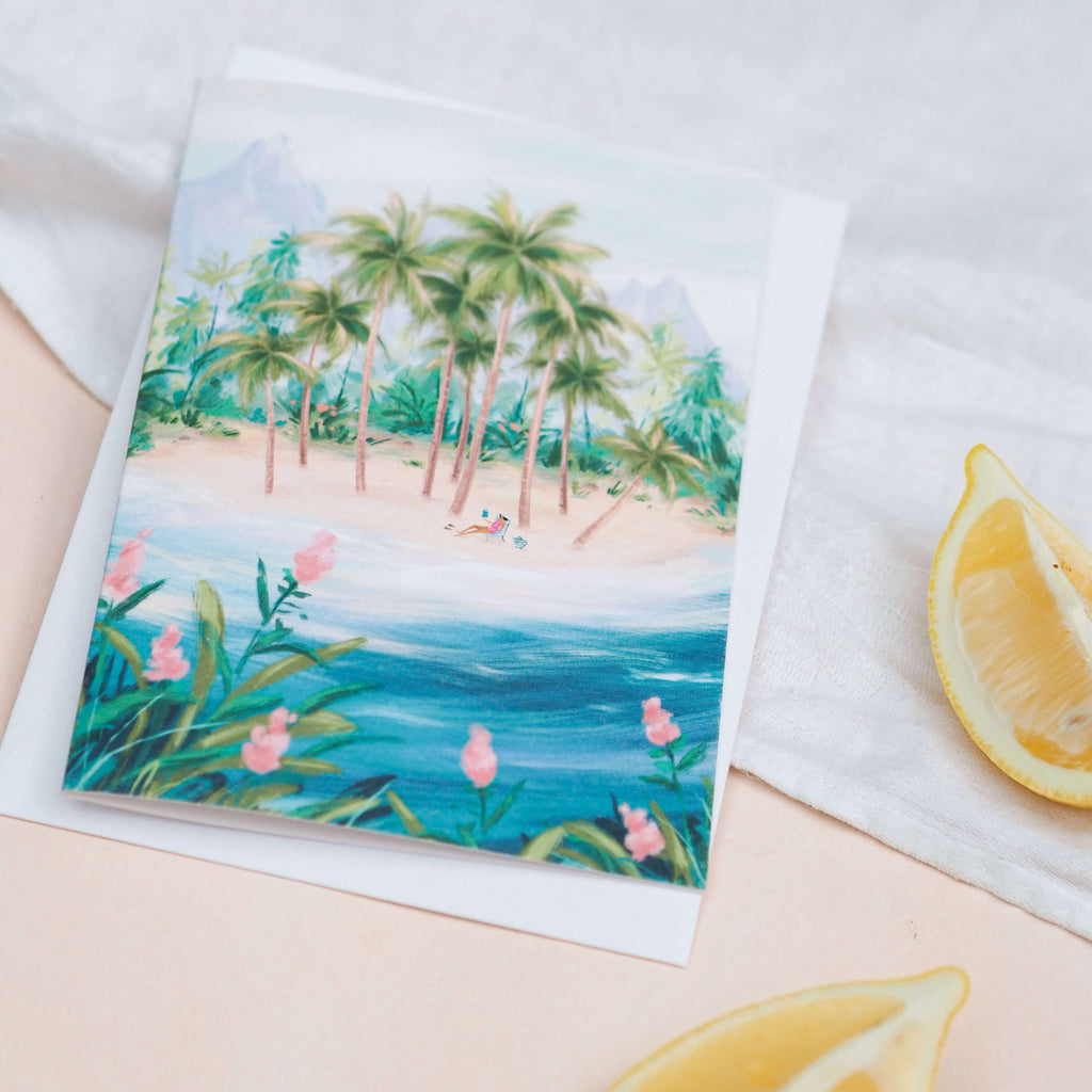 Imogen Davis Bon Voyage Greeting Card