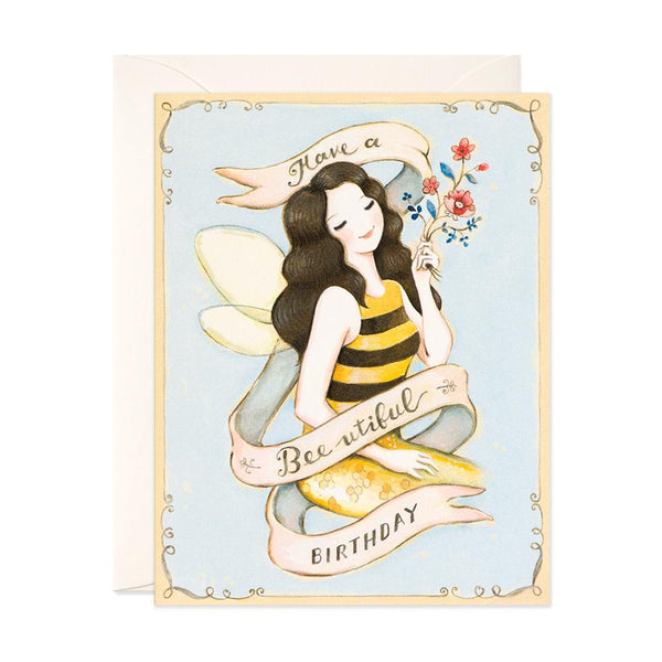 JooJoo Paper Bee-utiful Birthday Card