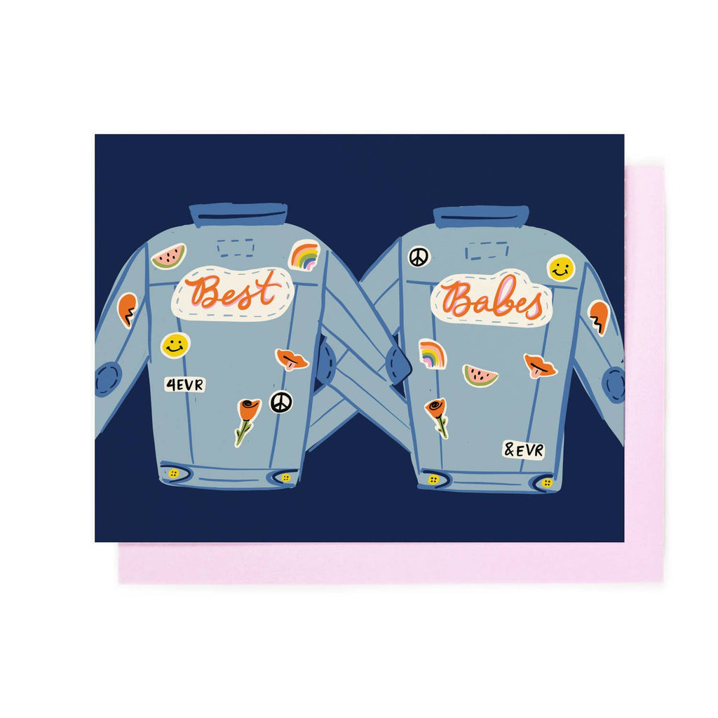 Little Low Best Babes Friendship Card
