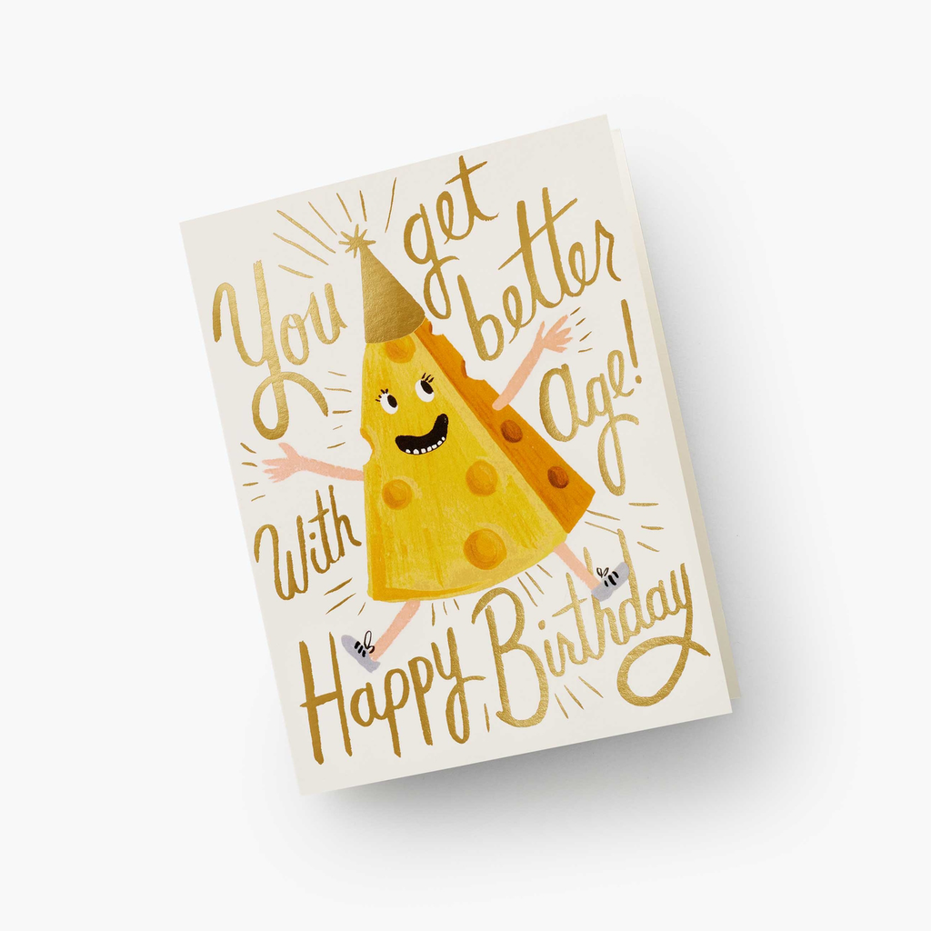 Rifle Paper Co. Better With Age Birthday Card