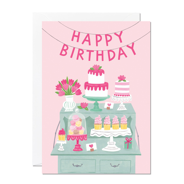 Ricicle Cards Birthday Desk Card