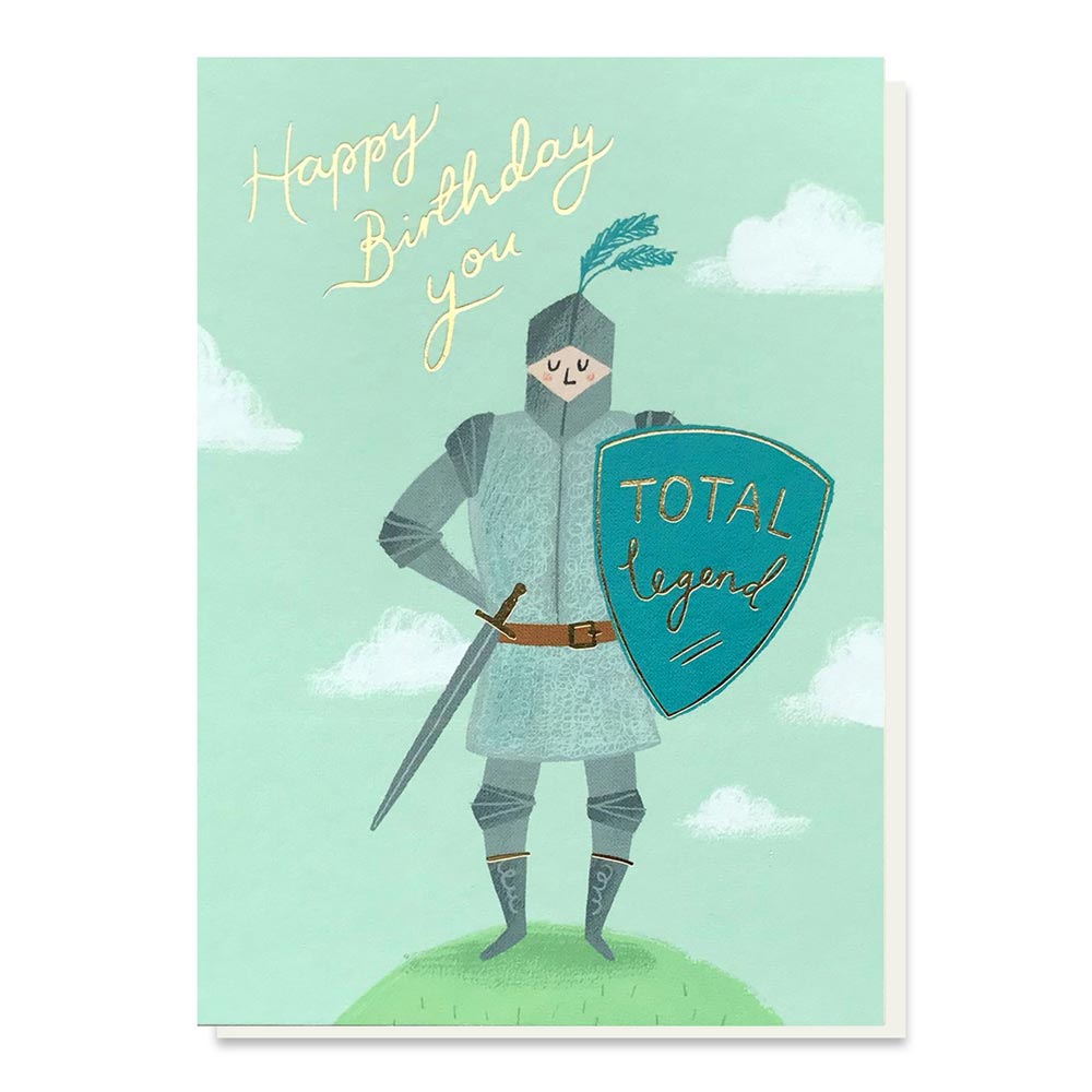 Stormy Knight Birthday Legend Card– The Paper Parlour