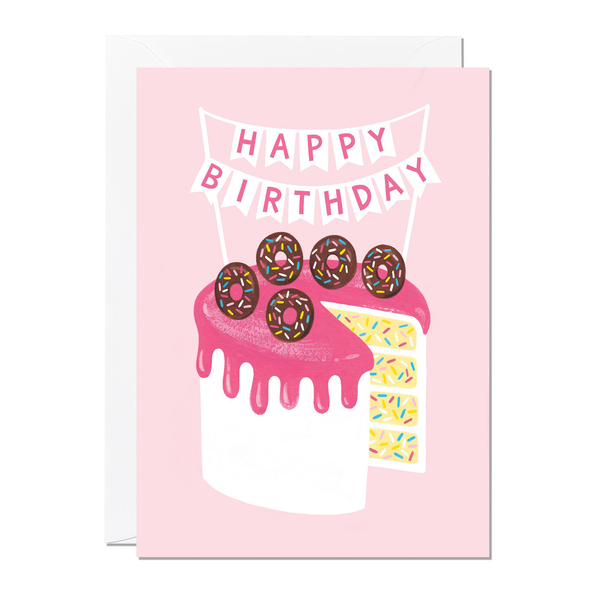Ricicle Cards Birthday Cake Card