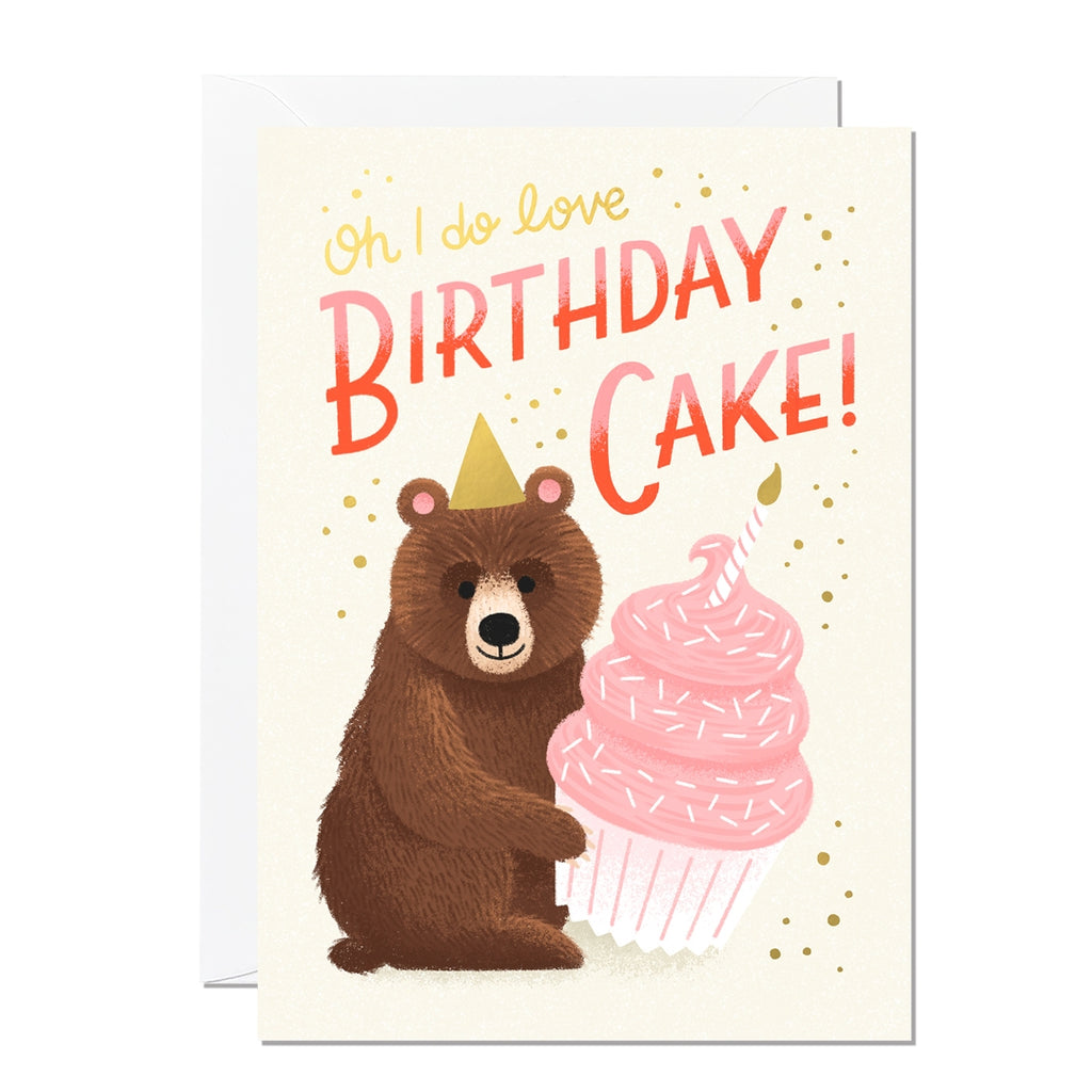Ricicle Cards Birthday Bear Card