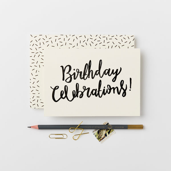 Katie Leamon Birthday Celebrations Card