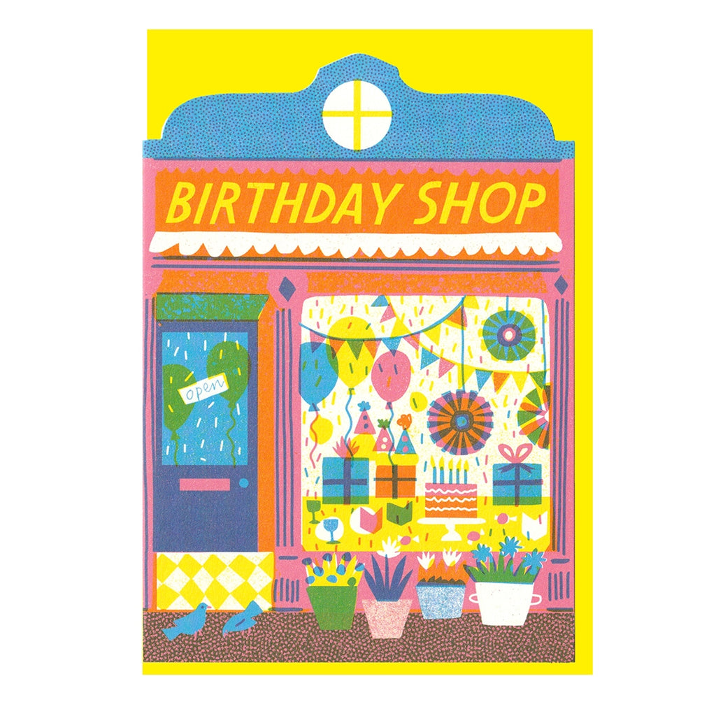 The Printed Peanut Birthday Shop Card