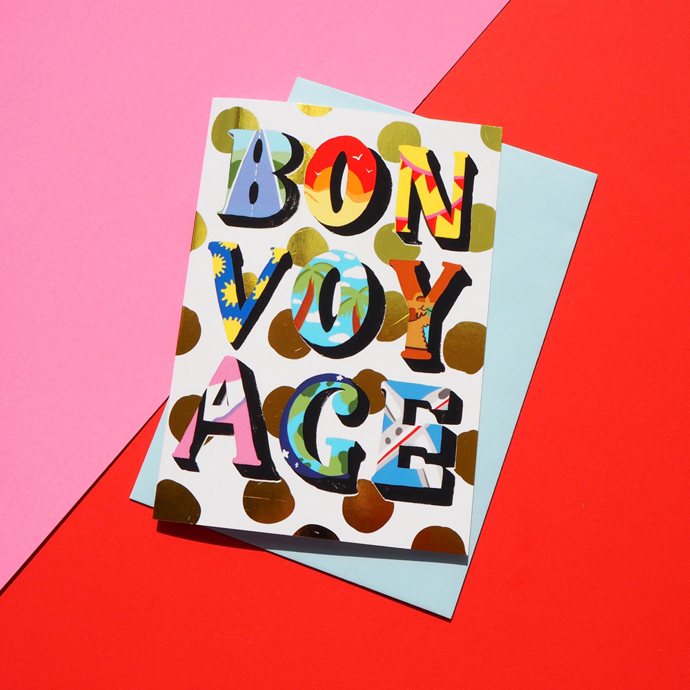 Eleanor Bowmer Bon Voyage Card