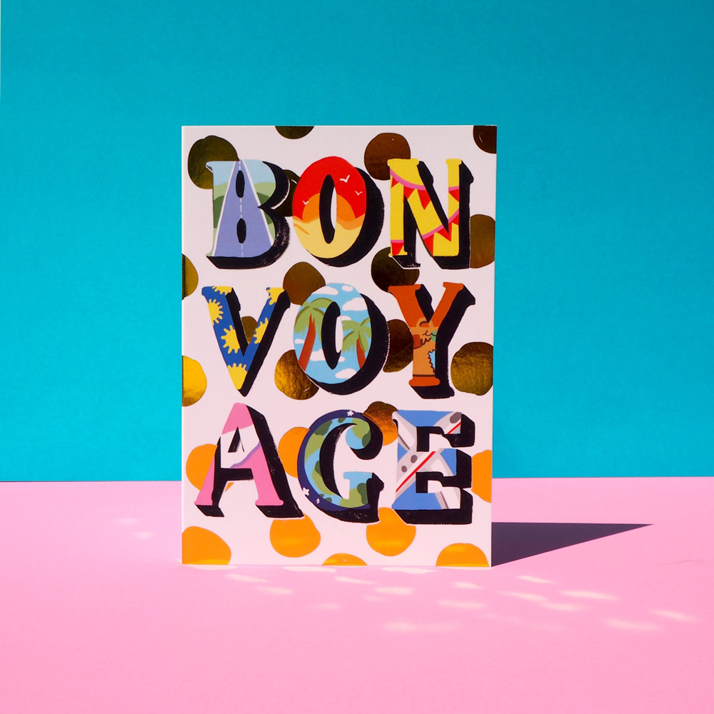 Eleanor Bowmer Bon Voyage Card