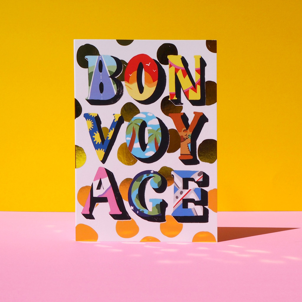 Eleanor Bowmer Bon Voyage Card